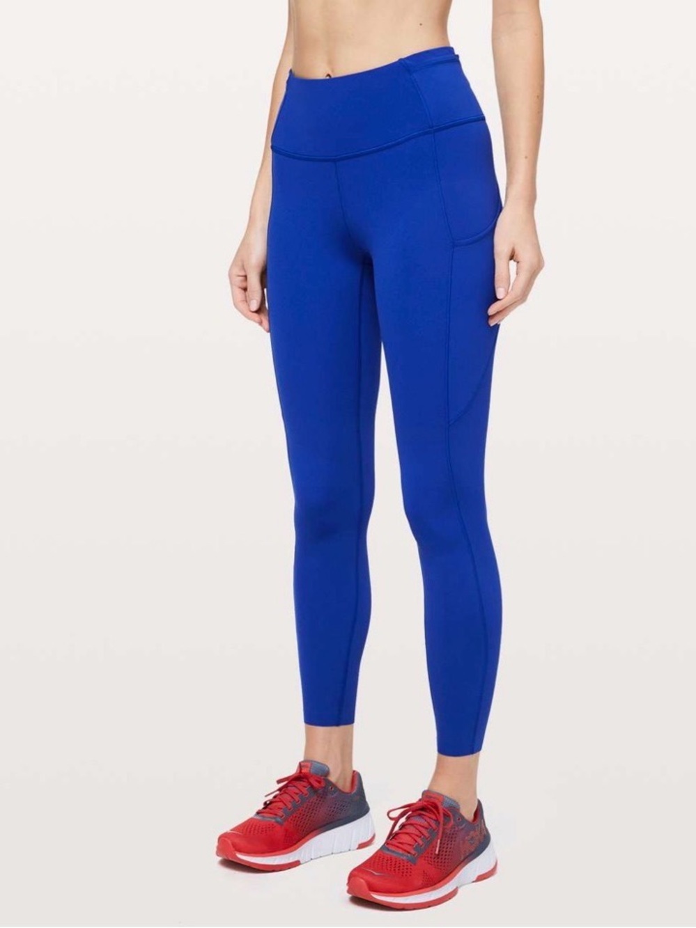 Lululemon Fast & Free 7/8 Tight II *Non-Reflective Nulux 23” Jet Stream